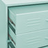 Lady Jillian -  Chest of Drawers Mint 80x35x101,5 cm Steel